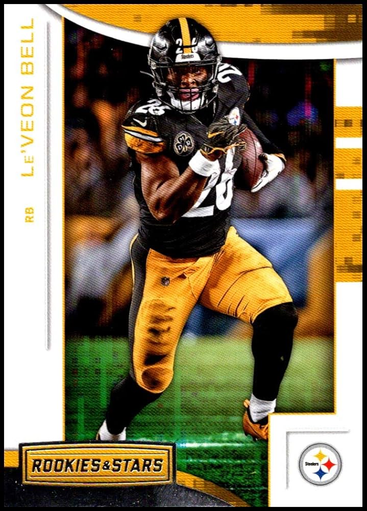 PANINI NFLカード ROOKIES AND STARS LE&#39;VEON BELL STEELERS 45/49 #156 送料無料 中古 IT2 Amazon.com: 2018 Rookies and Stars Football #73 Le'Veon Bell